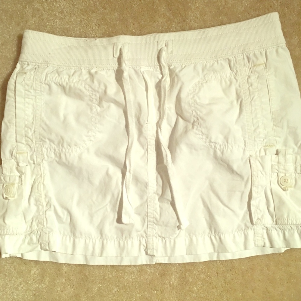 White Mini Skirt by OLD NAVY